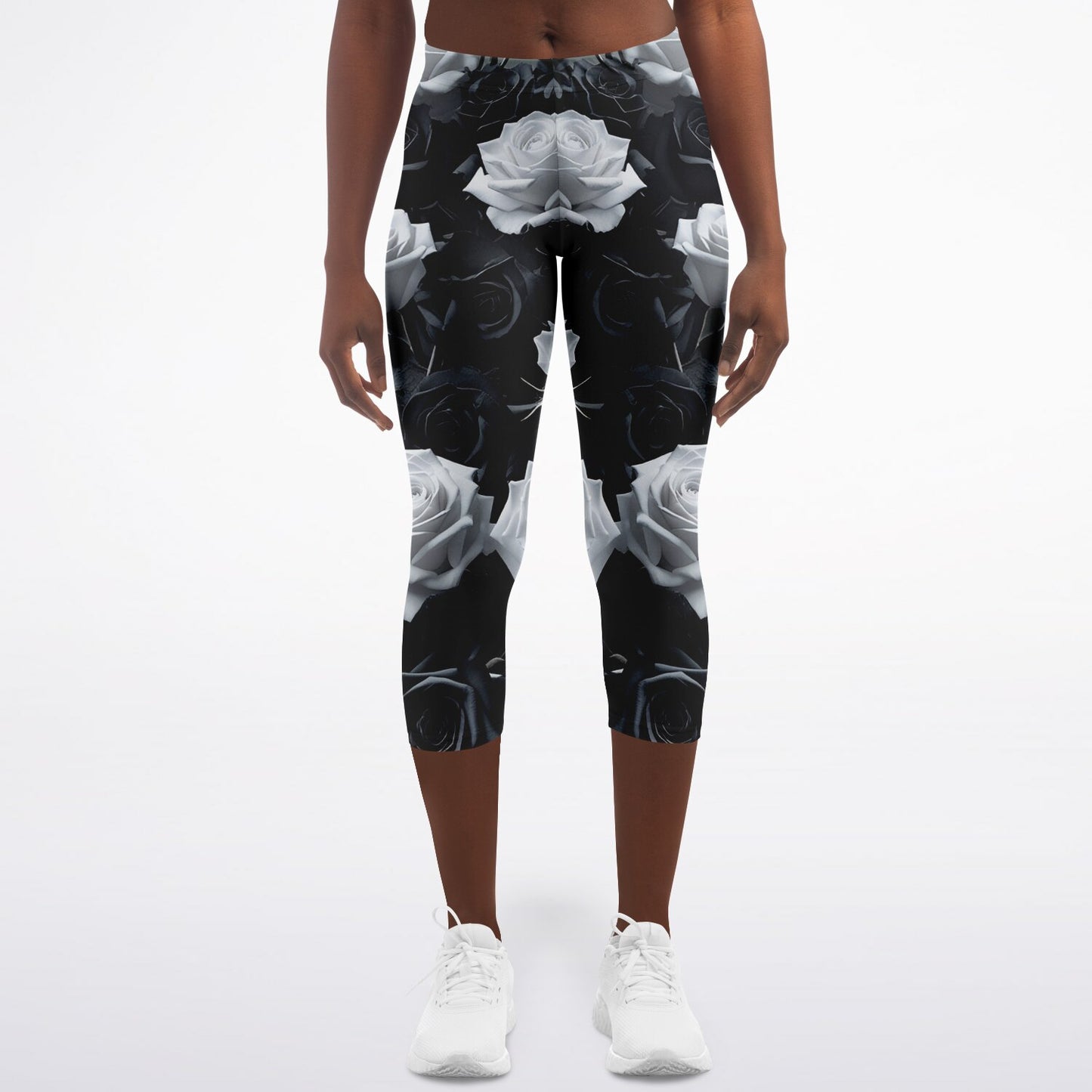 "Rosas y Espinas" - Lady Capri Leggings