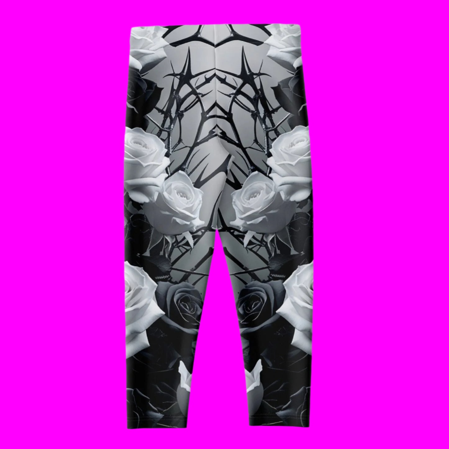 "Rosas y Espinas" - Lady Capri Leggings