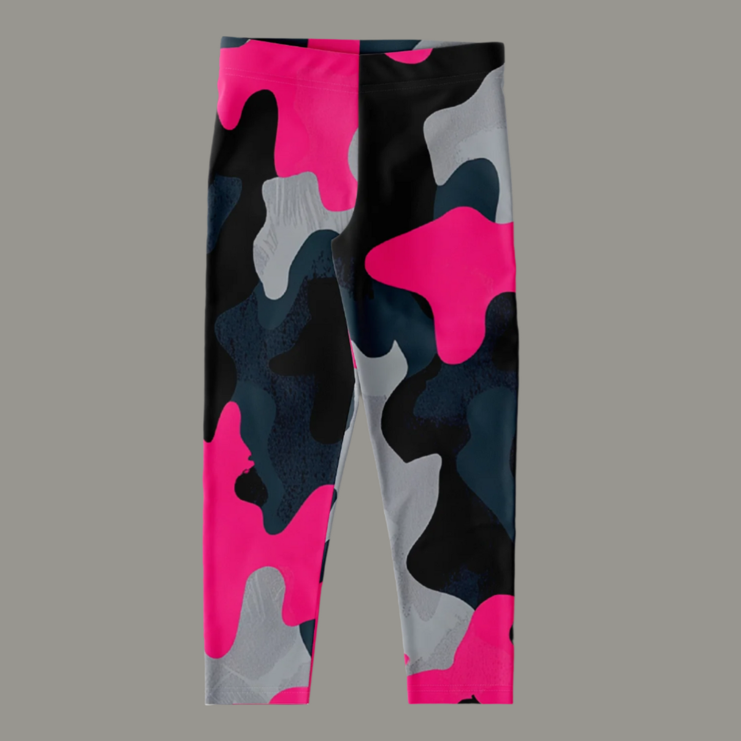 "Camuflaje Rosa" - Lady Capri Leggings