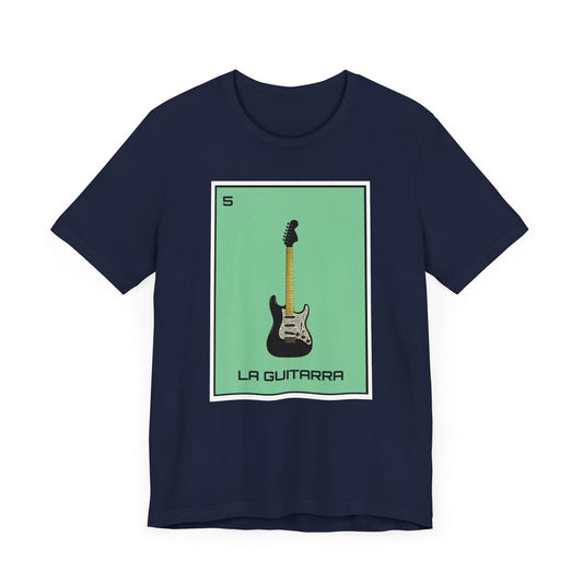 This La Guitarra Tshirt exudes a cool and relaxed vibe, perfect for music lovers. Ideal for music enthusiasts, guitar players, and those who love unique graphic tees. Perfect for celebrating music festivals, concerts, birthdays, and casual outings.