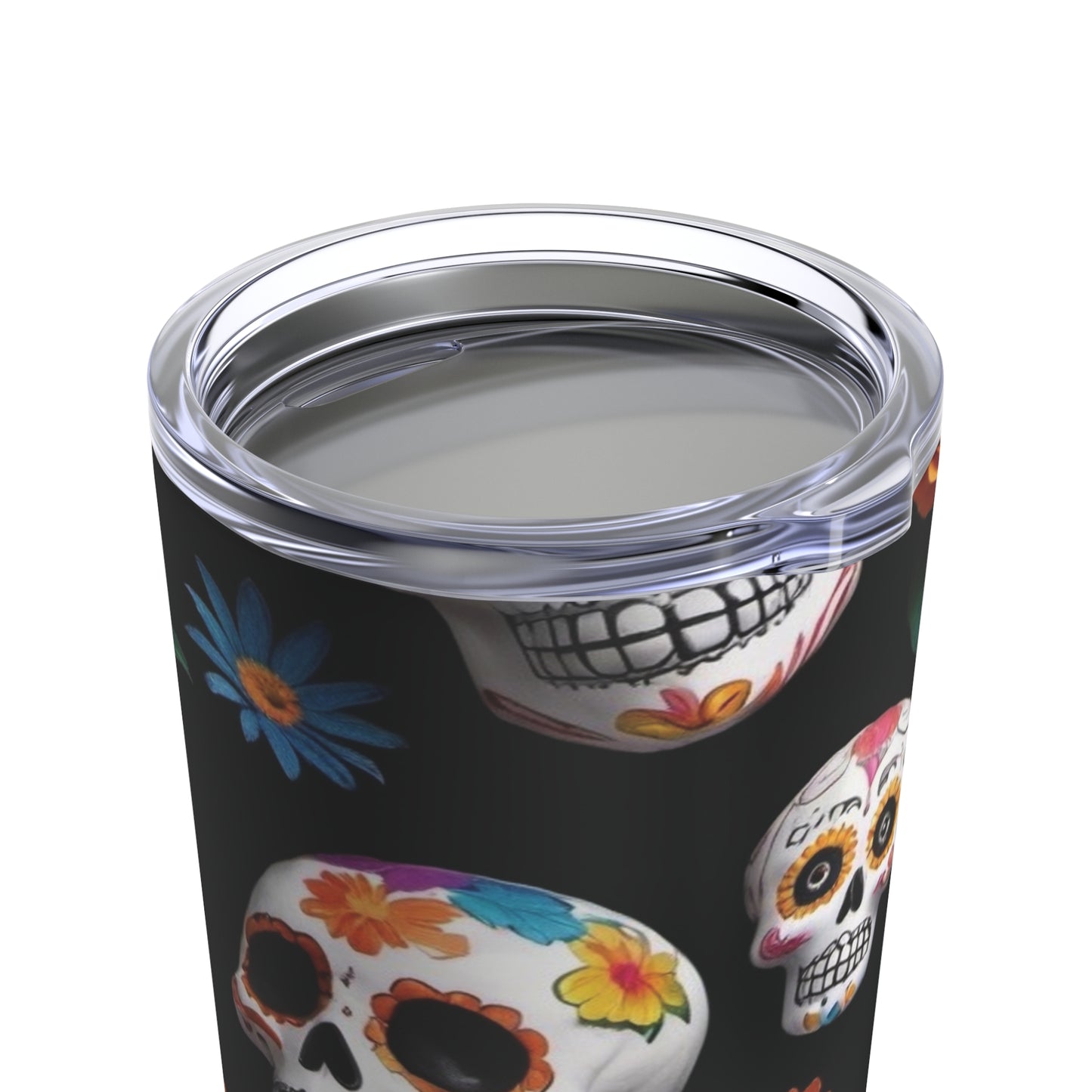 Sugar Skull Tumbler, 20oz, Mexican Dia De Muertos, Mexican Pride, Mexico, Viva Mexico, Mexican Culture, Skulls.