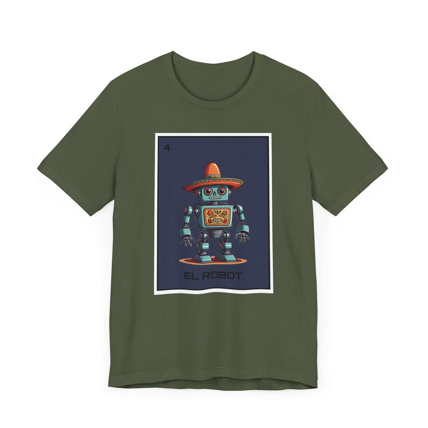 This El Robot Tshirt is a perfect blend of Mexican culture and pride, with a touch of humor. It gives off a fun and vibrant vibe, ideal for anyone who loves Mexican heritage. Perfect for cultural events, or simply to show off your Mexican roots.