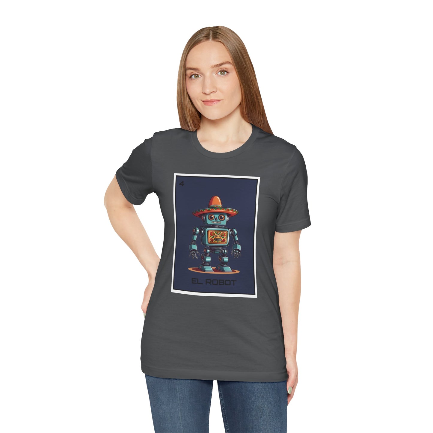 This El Robot Tshirt is a perfect blend of Mexican culture and pride, with a touch of humor. It gives off a fun and vibrant vibe, ideal for anyone who loves Mexican heritage. Perfect for cultural events, or simply to show off your Mexican roots.