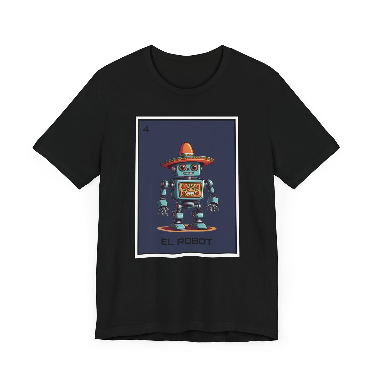 This El Robot Tshirt is a perfect blend of Mexican culture and pride, with a touch of humor. It gives off a fun and vibrant vibe, ideal for anyone who loves Mexican heritage. Perfect for cultural events, or simply to show off your Mexican roots.