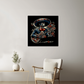 "Serenata Del Mariachi" - High Gloss Metal Print